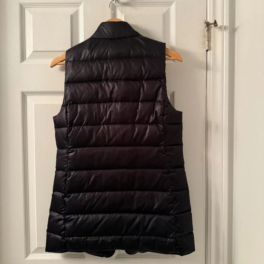 NEW Black  Down Filled Vest, Roots, US S - Picture 5 of 7